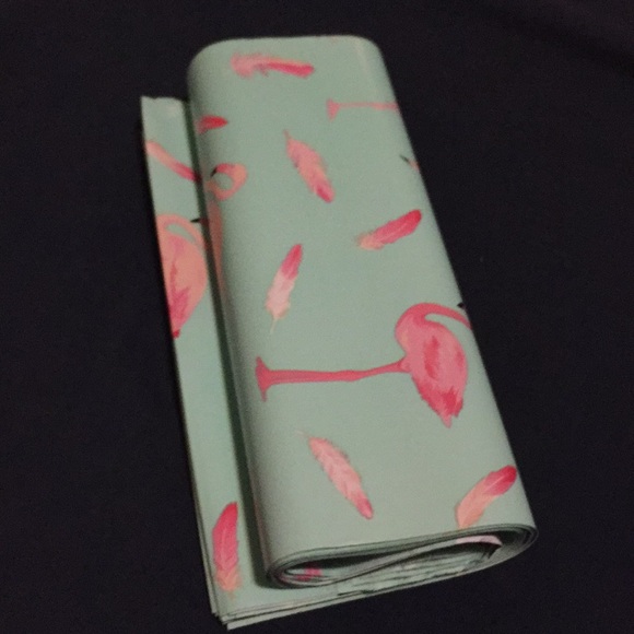 Flamingo poly mailers+ stickers - Picture 3 of 3
